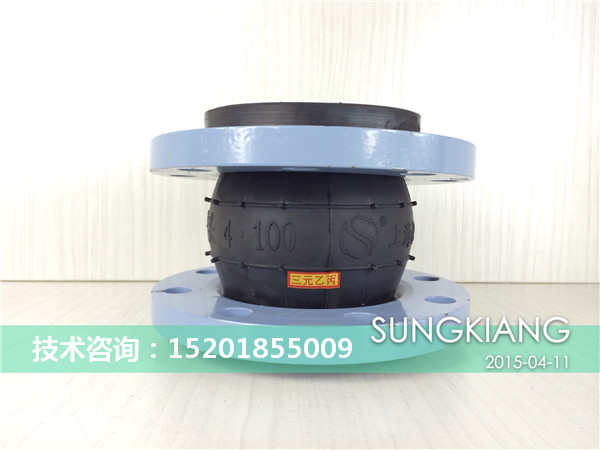 EPDM三元乙丙橡膠軟接頭可使用在100度沸水中嗎？