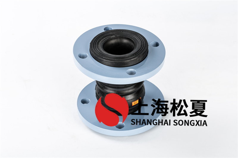 口徑DN200，350長的雙鼓限位軟連接，雙鼓即雙球